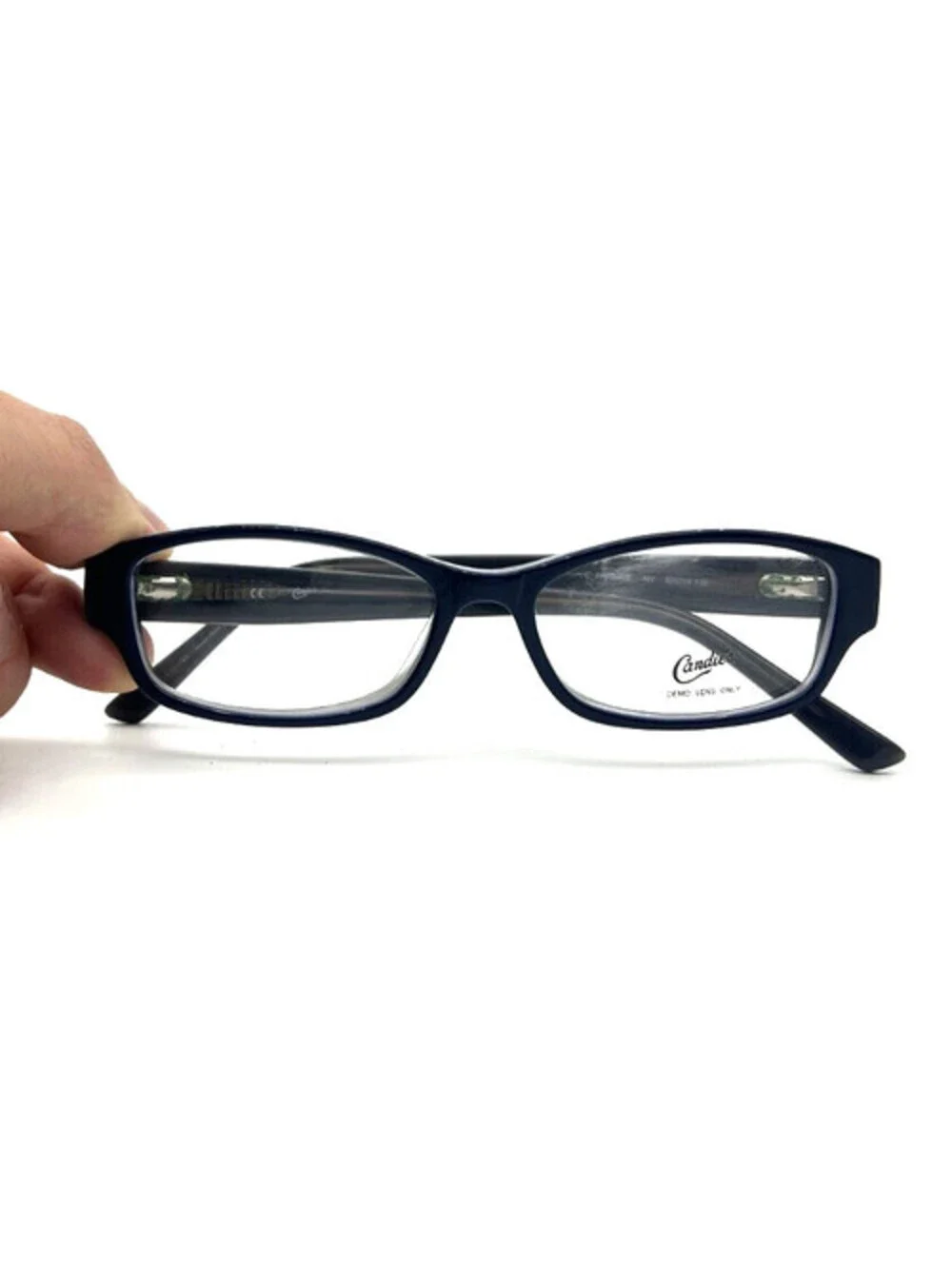 Candie's C Frankie NV Blue Square Authentic Eyeglass Frames 50-14-135